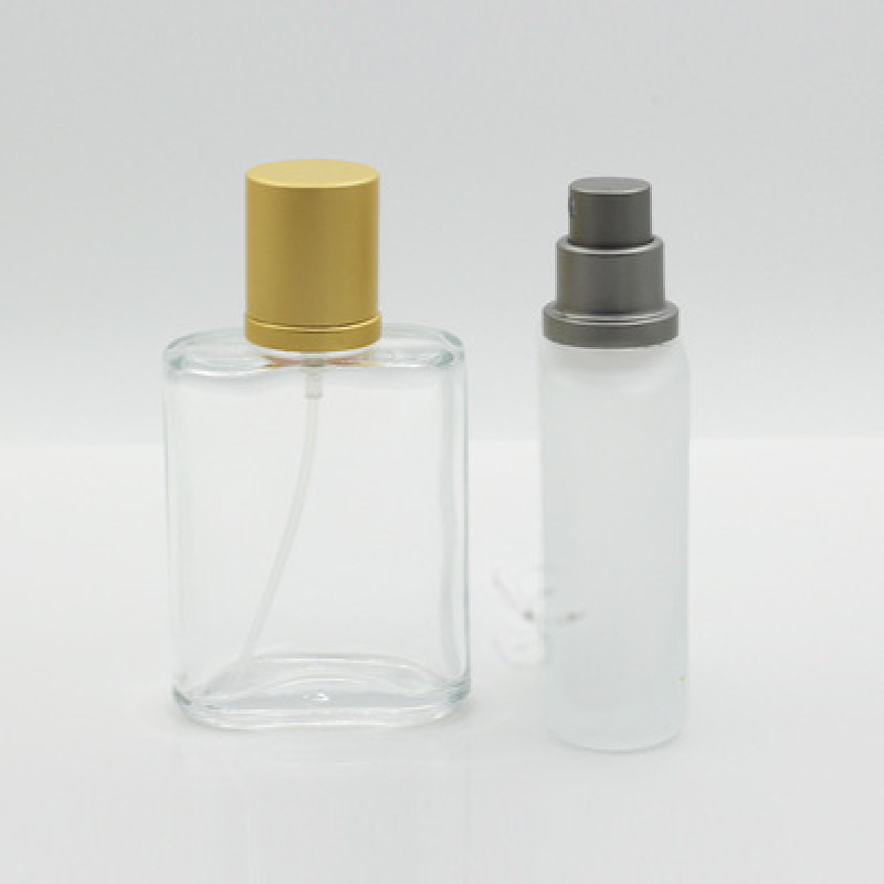 High Quality Empty 30ml clear Matte Glass Perfume Mist Spray Bottles with Spray Pump