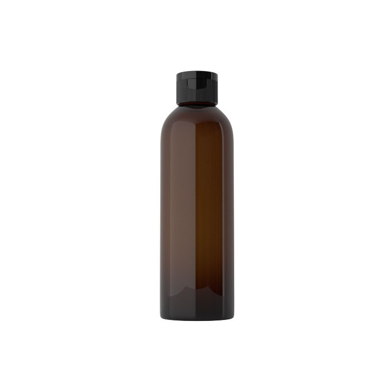 100ml Clear Flip Shampoo Bottles Filp Top Caps Empty Plastic Container Travel Cosmetics Skincare Packaging