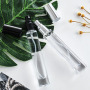 Private Label Luxury 10ml Clear Round Glass Perfume Bottle for Travel with Pump Sprayer Seal
