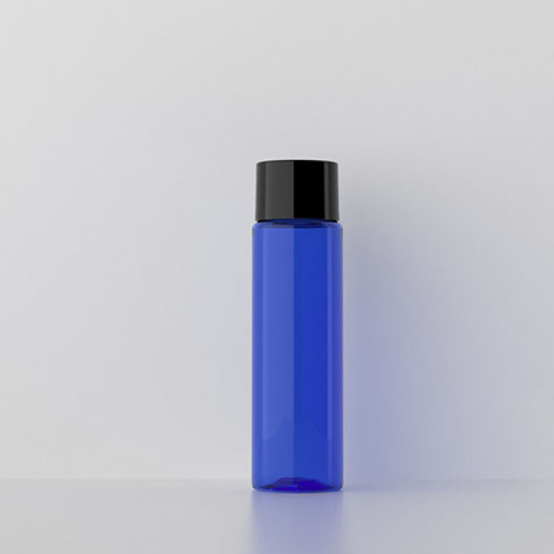 Custom 30ml PET Plastic Toner Bottle with Flat Shoulder Skincare Packaging for Body Lotion Shampoo and Skin Care Serum