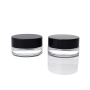 Empty clear Cosmetic Container Mini Small 5ml Glass Jars with Lids for Eye Cream