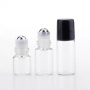 In Stock Empty Glass Amber Blue clear pink Mini 2ml Essential Oil Bottles 1ml Roll on Bottle