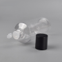 Elegant 100ml Fine Mist Spray Plastic Bottle Refillable Cosmetic Packaging Container Portable clear Perfume Sprayer for Skincare