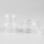 Packaging 3g Round Plastic Cosmetic Jars clear Black pink Blue Purple Jar Cosmetic Empty Pot Travel Sample Cream Container