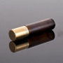 Empty 10ml Amber Glass Roll-on Essential Oils Perfume and Skin Care Cream Bottle with Screw Cap and Steel Roller Free Sample
