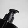 Wholesale Rectangular Pet 16oz Empty Cosmetic Black Plastic Lotion Pump Bottle 500 ml for Shampoo