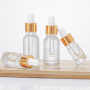 Wholesale Cosmetic Empty Hair Oil Bottles Packaging Customized Private Label Essential Oil Glass Bottle for Hair Oil