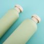 Body Lotion Bottle Shampoo 500ml Avocado Green Lotion Bottle Lotion Squeeze Bottle