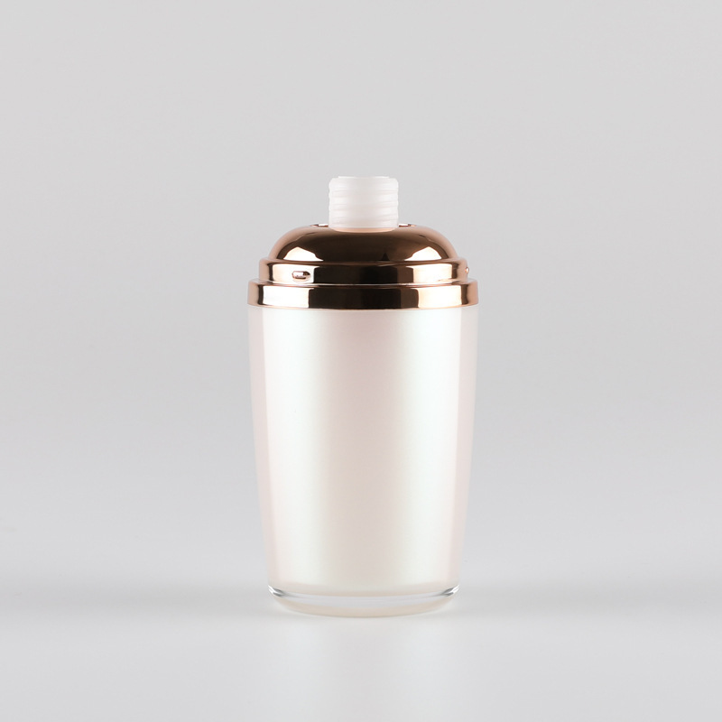 Portable Simple Atmosphere 120 ml Onion Lotion Bottle Acrylic Emulsion Bottle Lotion Dispenser Sample Bottle