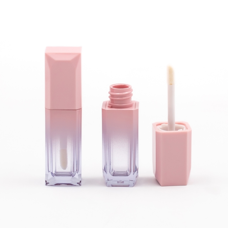 Trending DIY Makeup Packaging Plastic Lipstick Containers Tube 5ml Screen Printing Private Label