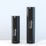 Eco Friendly Lotion Bottle PP Airless Cosmetic Bottle 30ml 50ml Matte White Matte Black Crimp Neck Vacuum Container for Skincare