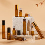 Essential Oil Bottle Luxury 10ml Crystal 5ml 10 ml Roller Perfume Bottle Roll-on Bottle
