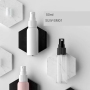Hair Spray Bottle Body Spray Bottle 100ml Pet Perfume Alcohol Disinfection Plastic Spray Bottle 100ml Spray Bottle
