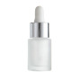 Customizable 15ml Frosted Glass Skincare Dropper Sample Bottle for Essential Oils and Cosmetic Lotion