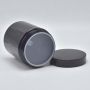 PET Plastic Cosmeticjar Cleansing Cream Gloss Black Jar