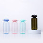 Empty Pet Custom Cosmetic Hydrosol Lotion Bottle With Slant Shoulder and Mushroom Shape Screw Cap