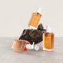OEM/ODM Accepted 5oz Luxury Glass Body Oil Bottle with Pump for Skin Care Flat Shape Skincare Packaging for Face Cream