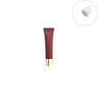 Burgundy tube+slant lipbalm head+gold cap