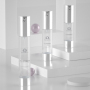 Luxury 15ml Airless Cosmetic Bottle with Lids Customized Plastic Refillable Subpackage for Lotion