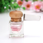 6ml Empty Wooden Cap Car Diffuser Perfume Bottle