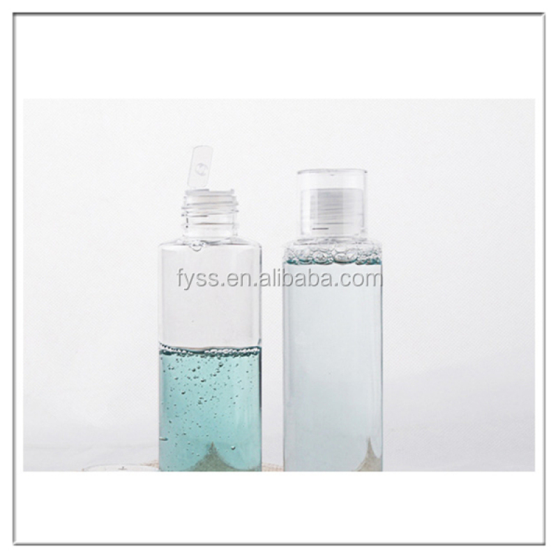 Beauty Cosmetic 100 ml PET Plastic Lotion Skin Care Cream Bottles