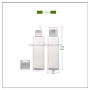 Beauty Cosmetic 100 ml PET Plastic Lotion Skin Care Cream Bottles