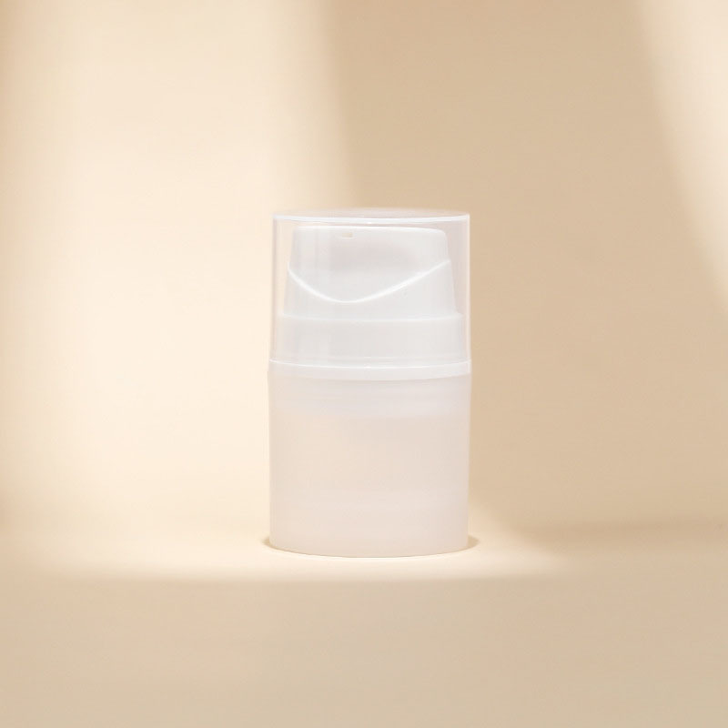 Free Sample 30ml Frosted Airless Pump Bottle for Face Cream 50ml/100ml Sizes for Lotion and Cream Cosmetics