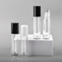 Empty Small Cosmetic Packaging Glass Oil Bottle Roller Bottles 10ml for Essential Oils