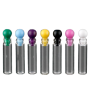 Small Portable 0.5ml 1ml 2ml 3ml Glass Lid Bottles Empty Perfume Essential Oil Samples for Ball Stopper for Travel for Eye Drop
