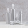 Silvery Aluminum Bottle Mist Spray Strong Usage Metal Bottle Aluminum Spray Bottle With Pump