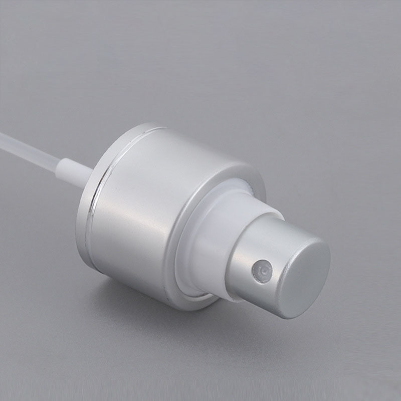 Silvery Aluminum Bottle Mist Spray Strong Usage Metal Bottle Aluminum Spray Bottle With Pump