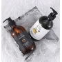 Empty Pet 500ml Plastic Bottle Shower Gel Shampoo Bottle Lotion Bottle 500ml Amber