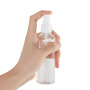 Hair Spray Bottle 50ML Clear Plastic 100ml Body Spray Bottle Fast Shipping Hair Skin Care 50ML Facial Cleanser