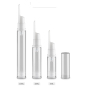 5ml 10ml 15ml Clear Airless Transparent Eye Cream Vacuum Bottle
