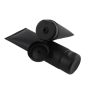 Wholesale Matte Black 150G 200G Plastic Tubes for Cosmetics Eye Cream Lotion Hand Cream Packaging with Screw Cap MOQ 100pcs