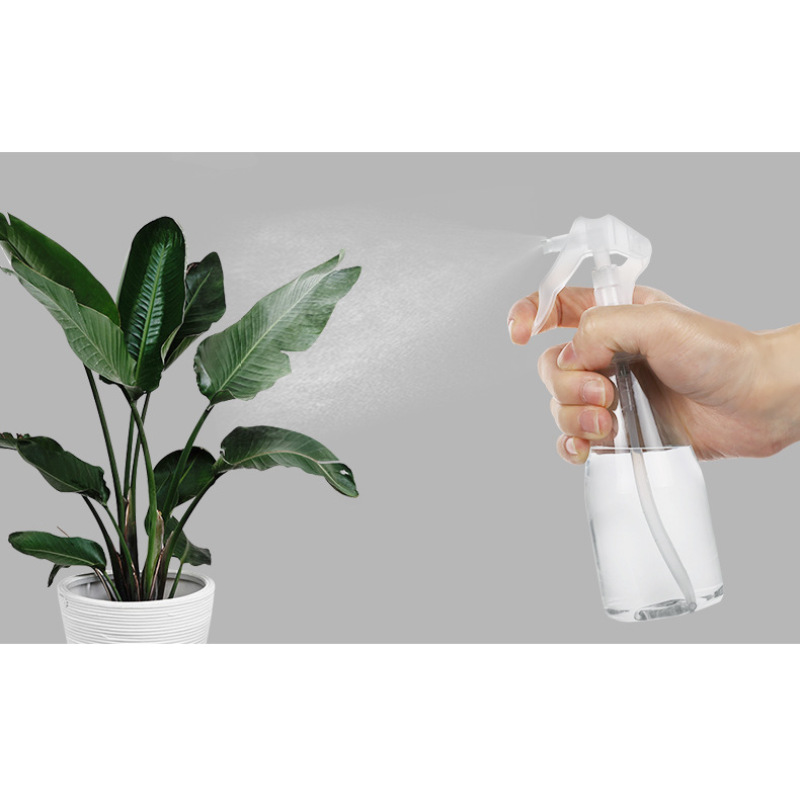 200ml Small Plastic Pet Bottle with Pump Sprayer for Shoulder Gardening Facial Cleanser and Lotion