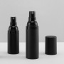 Customized 15ML 30ML 50ML Black Essence Cream Eye Cream Plastic Bottle with Vacuum Pressed Prayer