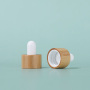 Hot Selling 15ml 30ml 50ml 100ml Empty Essential Oil Glass Dropper Bottle With Bamboo Lids