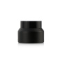30ml 100ml 120ml Matte Black Color Glass and Bottle Empty Serum Glass Oil Bottles for Sale with Black Pump