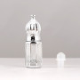 Luxury 3ml 6ml 12ml Gold Silver Black Octagon Middle East Arab Roll on Bottles Perfume Essential Oil Bottle