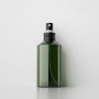 PET Slant Shoulder clear Green Mist Spray Bottle Empty Skincare Lotion Spray Cosmetic Plastic Bottle 50ml 100ml 150ml 200ml