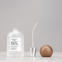 Gift Luxury Perfume Bottle Frosted 30ML Perfume Spray Bottle 50ML Matte Glass Perfume Bottle with Wooden Ball Cap