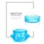 SUNSHINE Recyclable 3g 5g Mini Plastic Cream Jars Colorful Blue Yellow Purple Empty Small Cosmetic Jars for Lipstick Skin Care