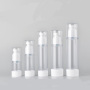 Luxury Empty 20ml30ml50ml Bottle Transparent AS Plastic Airless Lotion Bottle 30ml Bottle with Pump