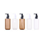 Wholesale 200ml Plastic Lotion Pump Bottle Packaging Matte Finish Refillable Shower Gel Cream Bottle for Skin Care