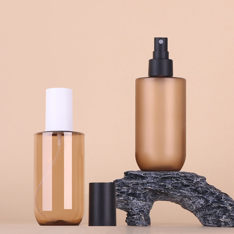 Wholesale 200ml Plastic Lotion Pump Bottle Packaging Matte Finish Refillable Shower Gel Cream Bottle for Skin Care