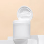 New Arrival Easy Open End 50ml Plastic Jars Round Lip Scrub Jar for Skincare Products With Screen Printing