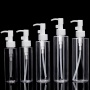 100ML 120ML Body Lotion Bottle Makeup Remover Oil clear Body Lotion Bottle Body Lotion Bottle Packaging