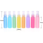 Colourful Portable 30ml Plastic Pet Cosmetic Pump Sprayer Bottle