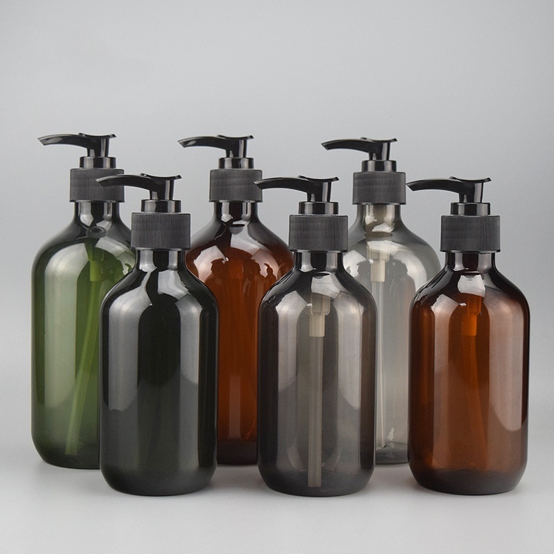 High Quality 300ml 500ml Bottle Plastic Shampoo Bottle for Hair Conditioner  Toner Lotion Pump for Cosmetic